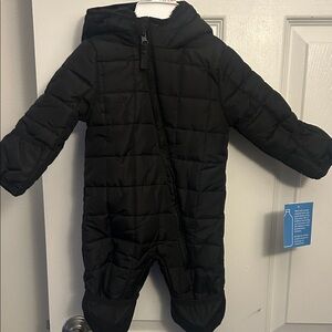 Lullaby black infant   One Piece Snowsuit